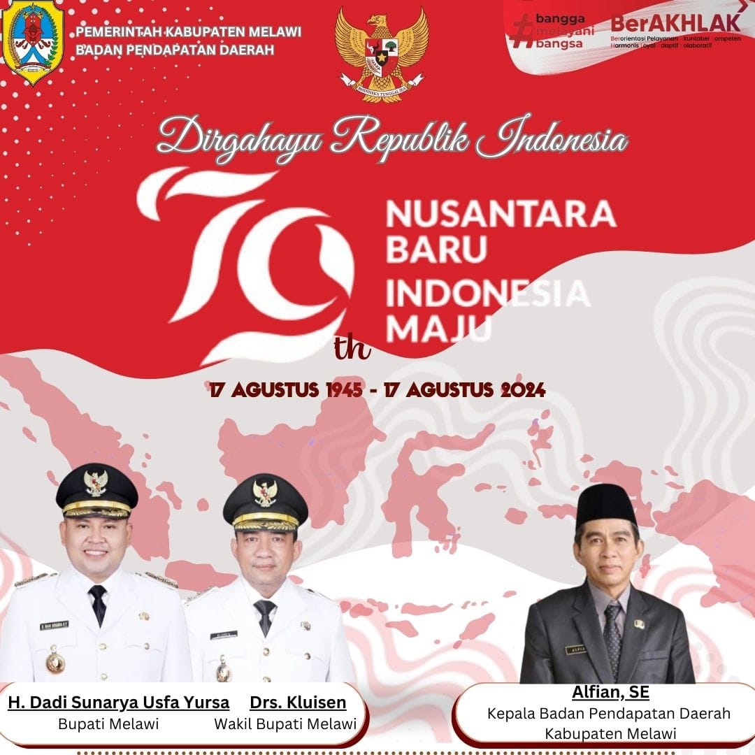 DIRGAHAYU REPUBLIK INDONESIA KE-79 TAHUN